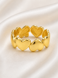 10K Gold Women’s Ring - Hearts