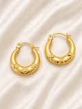 10K Gold Hoop Earrings