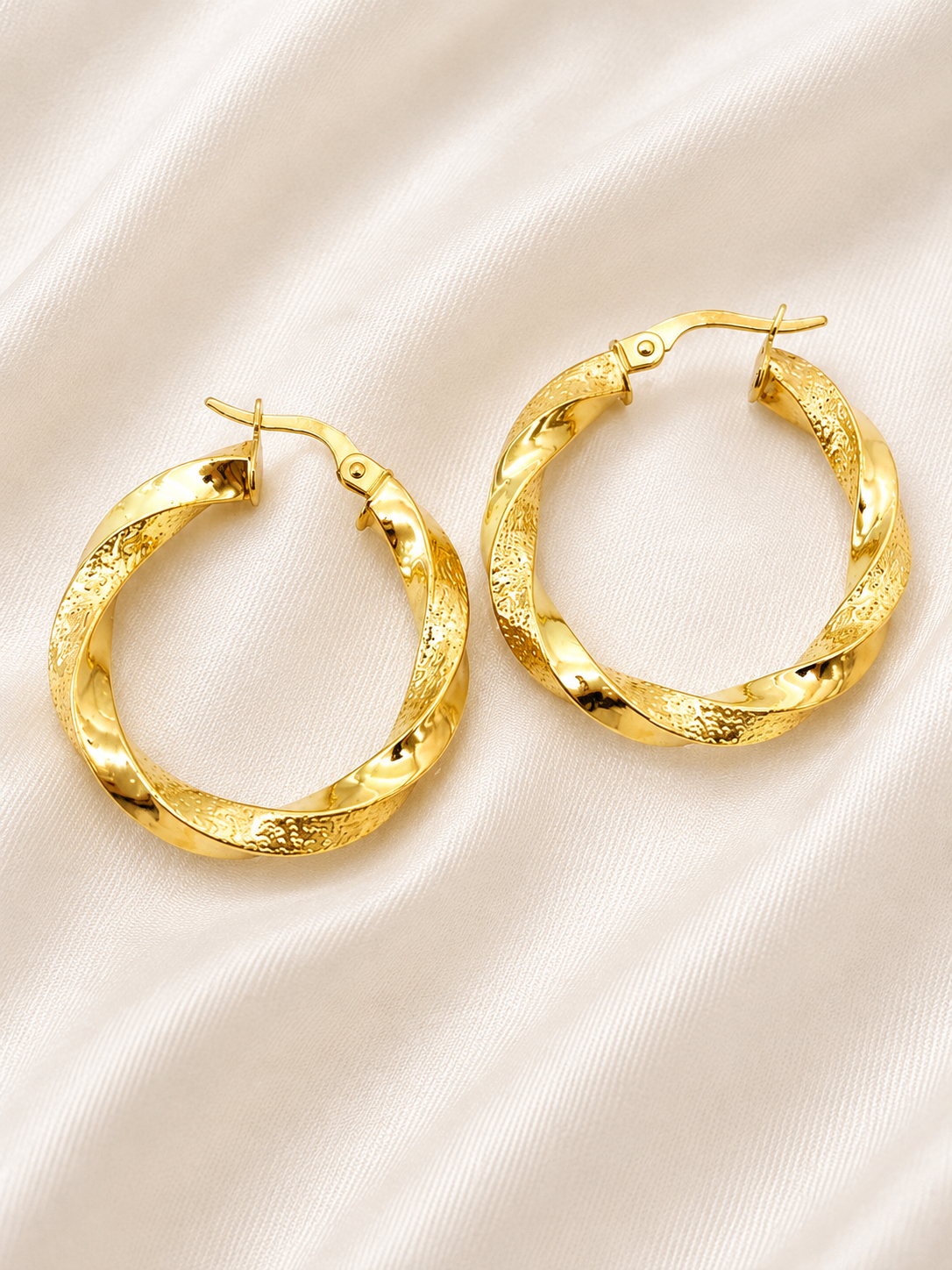 10K Gold Hoop Earrings